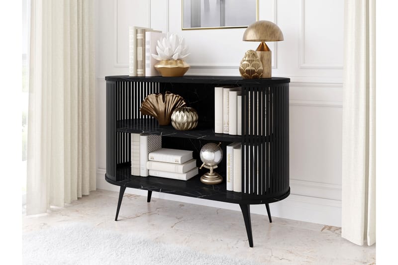 Galia Skjenk 120x40 cm - Svart - Oppbevaring - Oppbevaringsmøbler - Sideboard & skjenk