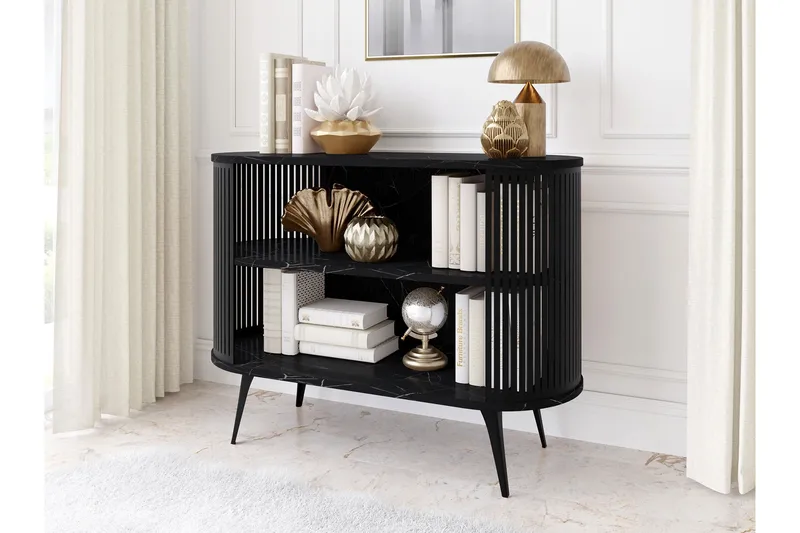 Galia Skjenk 120x40 cm - Svart - Oppbevaring - Oppbevaringsmøbler - Sideboard & skjenk