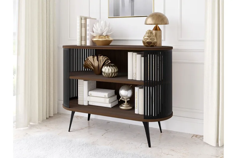 Galia Skjenk 120x40 cm - Svart/Brun - Oppbevaring - Oppbevaringsmøbler - Sideboard & skjenk