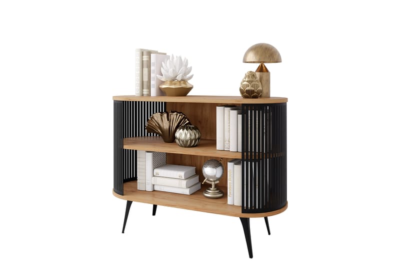 Galia Skjenk 120x40 cm - Svart/Brun - Oppbevaring - Oppbevaringsmøbler - Sideboard & skjenk