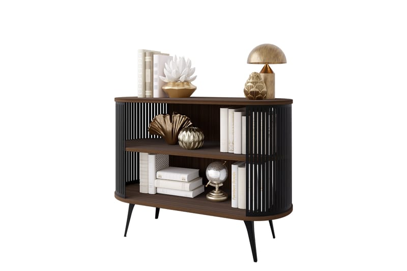 Galia Skjenk 120x40 cm - Svart/Brun - Oppbevaring - Oppbevaringsmøbler - Sideboard & skjenk