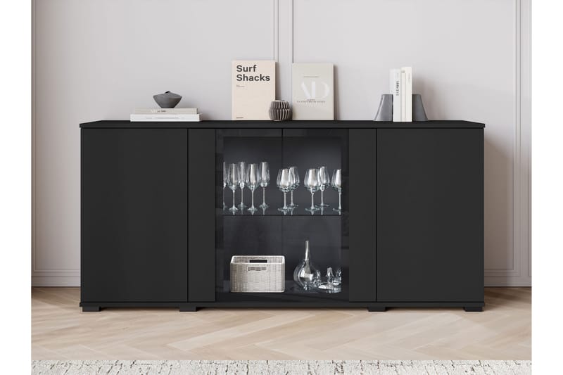 Gammel Skjenk 150x40 cm - Brun - Oppbevaring - Oppbevaringsmøbler - Sideboard & skjenk