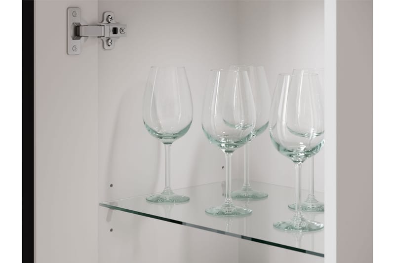 Gammel Skjenk 150x40 cm - Hvit - Oppbevaring - Oppbevaringsmøbler - Sideboard & skjenk