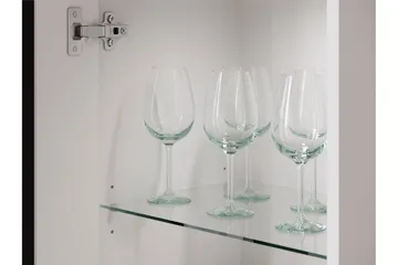 Gammelt Highboard - Brun/Hvit - Oppbevaring - Oppbevaringsmøbler - Sideboard & skjenk