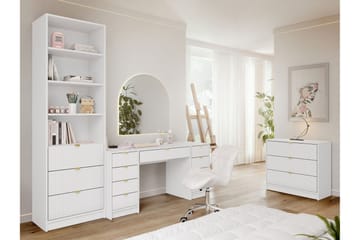 Gudelia Møbelsett Til Stue - Hvit - Oppbevaring - Oppbevaringsmøbler - Møbelsett til stue