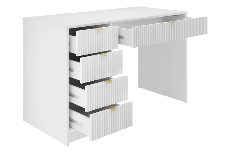 Gudelia Møbelsett Til Stue - Hvit - Oppbevaring - Oppbevaringsmøbler - Møbelsett til stue