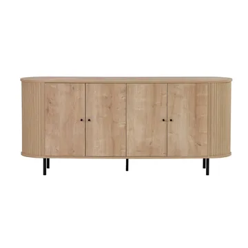 Haulover Konsollbord 180 cm - Sapphire Oak/Svart - Oppbevaring - Oppbevaringsmøbler - Sideboard & skjenk