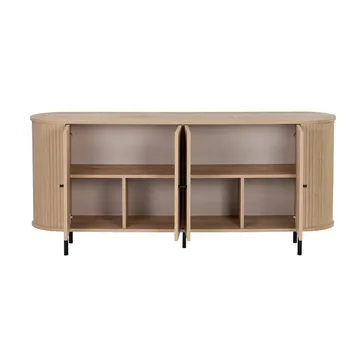Haulover Konsollbord 180 cm - Sapphire Oak/Svart - Oppbevaring - Oppbevaringsmøbler - Sideboard & skjenk