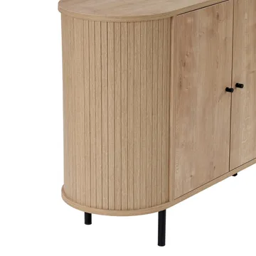 Haulover Konsollbord 180 cm - Sapphire Oak/Svart - Oppbevaring - Oppbevaringsmøbler - Sideboard & skjenk