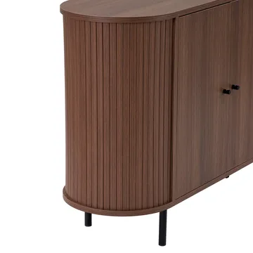 Haulover Konsollbord 180 cm - Valnøtt/Svart - Oppbevaring - Oppbevaringsmøbler - Sideboard & skjenk