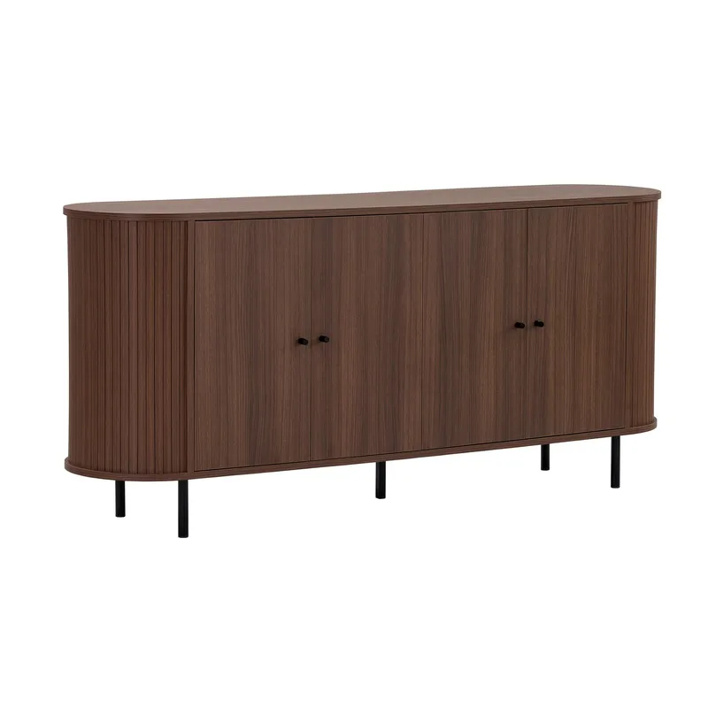 Haulover Konsollbord 180 cm - Valnøtt/Svart - Oppbevaring - Oppbevaringsmøbler - Sideboard & skjenk
