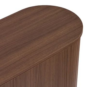 Haulover Konsollbord 180 cm - Valnøtt/Svart - Oppbevaring - Oppbevaringsmøbler - Sideboard & skjenk