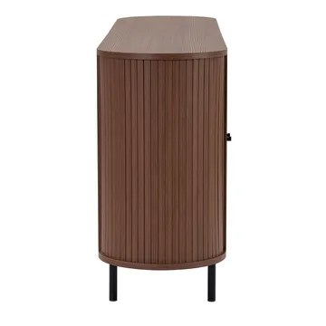 Haulover Konsollbord 180 cm - Valnøtt/Svart - Oppbevaring - Oppbevaringsmøbler - Sideboard & skjenk