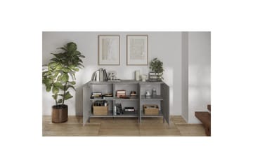 Hawell Skjenk 181 cm - Grå - Oppbevaring - Oppbevaringsmøbler - Sideboard & skjenk
