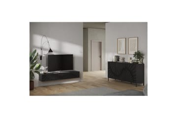 Hawell Skjenk 181 cm - Mørk grå - Oppbevaring - Oppbevaringsmøbler - Sideboard & skjenk