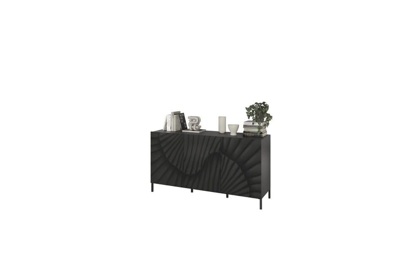 Hawell Skjenk 181 cm - Mørk grå - Oppbevaring - Oppbevaringsmøbler - Sideboard & skjenk