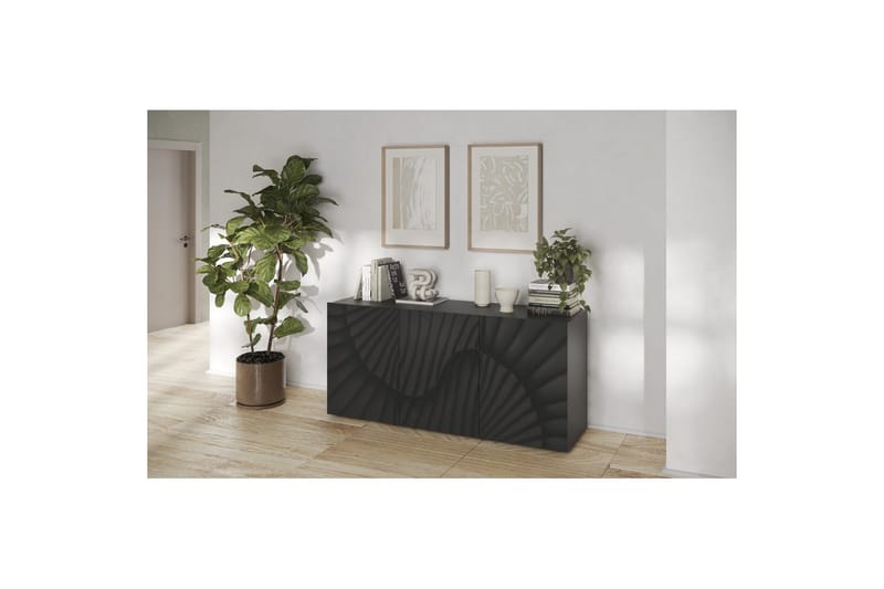 Hawell Skjenk 181 cm - Mørk grå - Oppbevaring - Oppbevaringsmøbler - Sideboard & skjenk