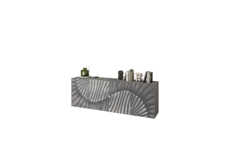 Hawell Skjenk 241 cm - Grå - Oppbevaring - Oppbevaringsmøbler - Sideboard & skjenk