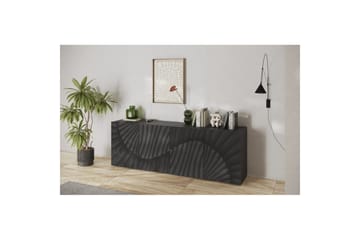 Hawell Skjenk 241 cm - Mørk grå - Oppbevaring - Oppbevaringsmøbler - Sideboard & skjenk