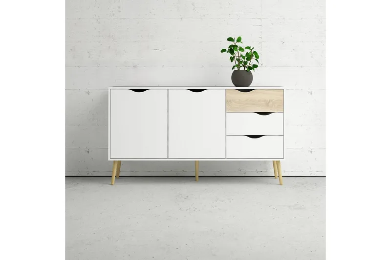 Hostafranc Skjenk 147,2x39,1 cm - Natur - Oppbevaring - Oppbevaringsmøbler - Sideboard & skjenk