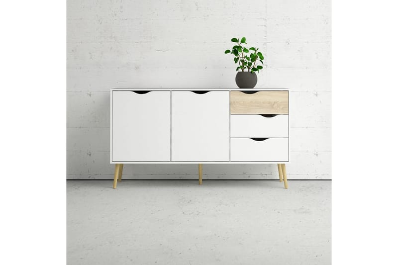 Hostafranc Skjenk 147,2x39,1 cm - Natur - Oppbevaring - Oppbevaringsmøbler - Sideboard & skjenk