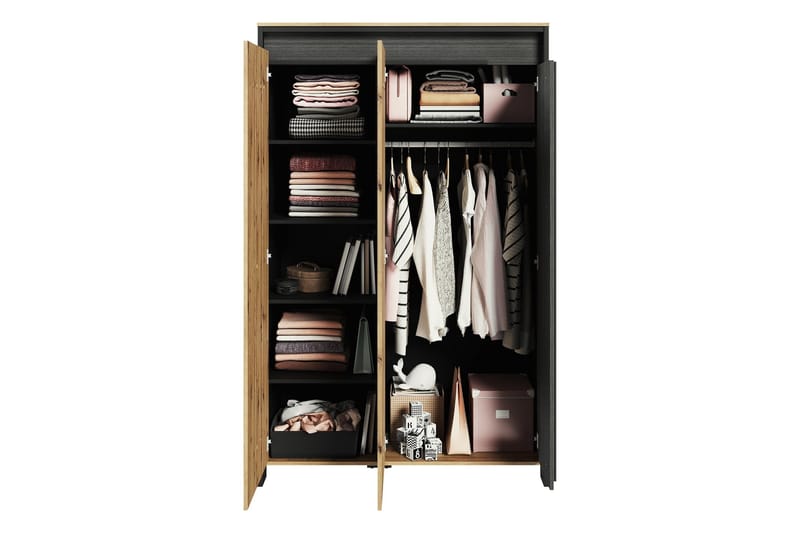 Huddinge Møbelsett Til Stue - Beige - Oppbevaring - Oppbevaringsmøbler - Møbelsett til stue