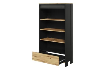 Huddinge Møbelsett Til Stue - Brun/Sort - Oppbevaring - Oppbevaringsmøbler - Møbelsett til stue