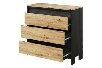 Huddinge Møbelsett Til Stue - Brun/Sort - Oppbevaring - Oppbevaringsmøbler - Møbelsett til stue