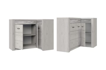 Indianapolis Skjenk 131x42x104 cm - Brun - Oppbevaring - Oppbevaringsmøbler - Sideboard & skjenk