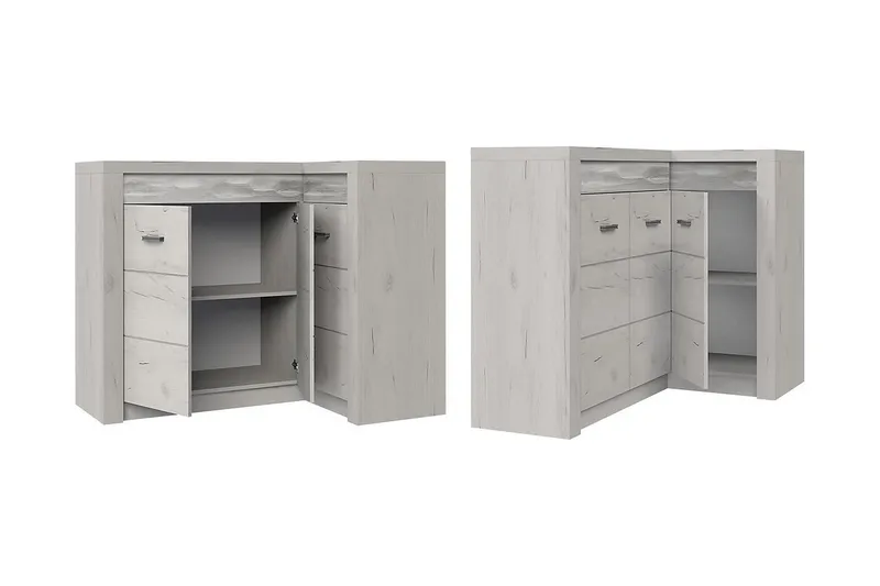 Indianapolis Skjenk 131x42x104 cm - Oppbevaring - Oppbevaringsmøbler - Sideboard & skjenk