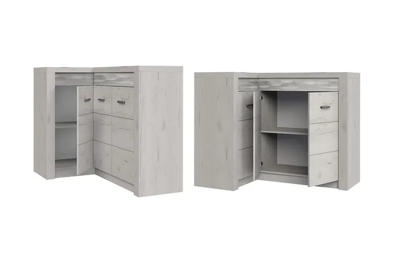 Indianapolis Skjenk 131x42x104 cm - Oppbevaring - Oppbevaringsmøbler - Sideboard & skjenk