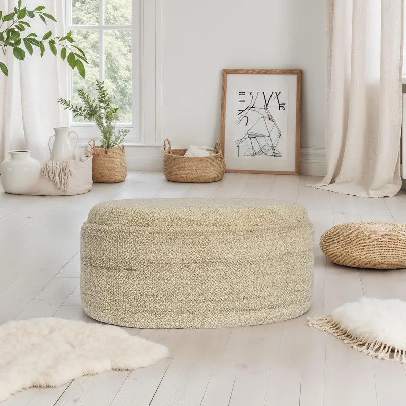 Ivoara krakk 81 cm oval - brunbeige - Oppbevaring - Oppbevaringsmøbler - Oppbevaringskiste & sengekiste