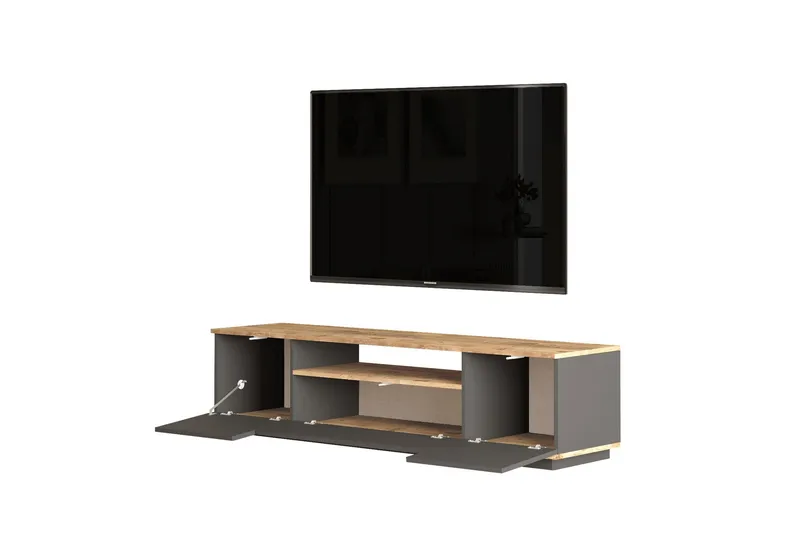 Jaivind Møbelsett for Stue, Brun/Antrasitt