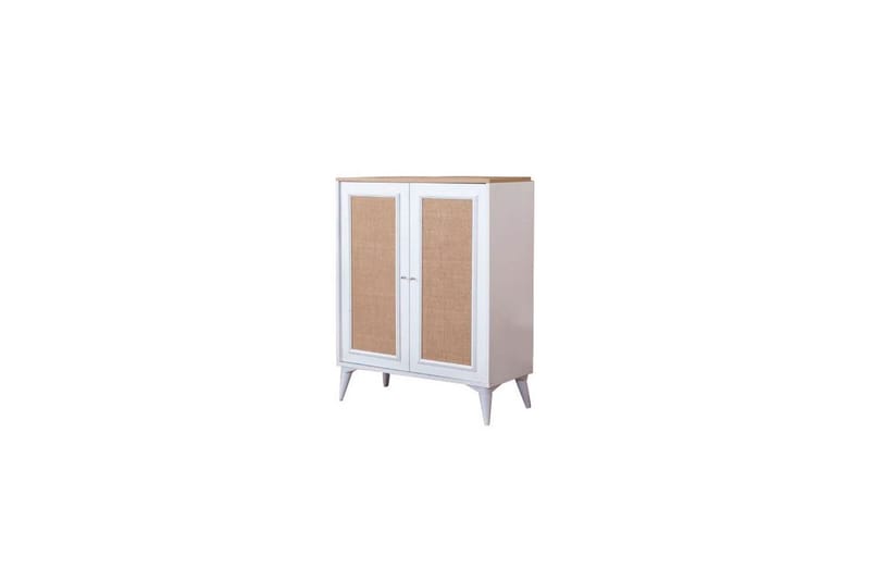 Jatinder Skjenk 90x41 cm - Natur/Hvit - Oppbevaring - Oppbevaringsmøbler - Sideboard & skjenk