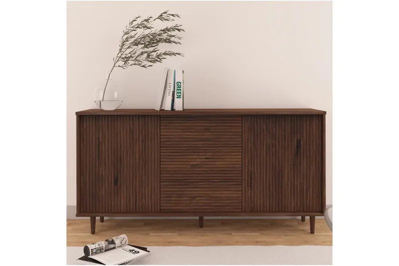 Jerzy Skjenk 160 cm - Brun - Oppbevaring - Oppbevaringsmøbler - Sideboard & skjenk