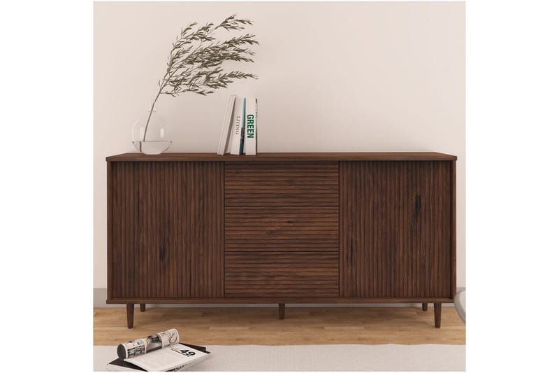 Jerzy Skjenk 160 cm - Brun - Oppbevaring - Oppbevaringsmøbler - Sideboard & skjenk