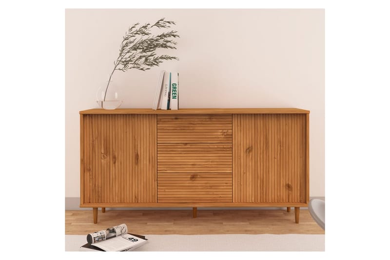 Jerzy Skjenk 160 cm - Brun - Oppbevaring - Oppbevaringsmøbler - Sideboard & skjenk