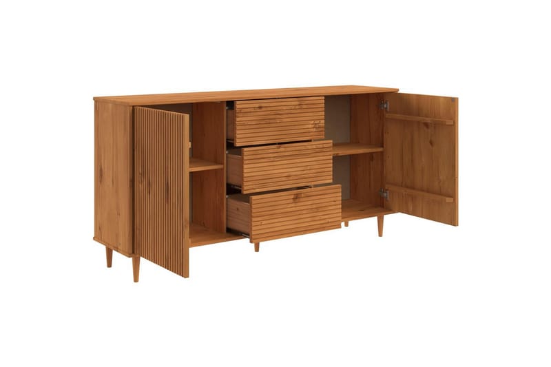 Jerzy Skjenk 160 cm - Brun - Oppbevaring - Oppbevaringsmøbler - Sideboard & skjenk