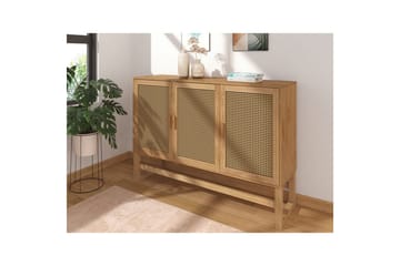 Jolene Skjenk i Tre med Rottingdetaljer - Brun - Oppbevaring - Oppbevaringsmøbler - Sideboard & skjenk