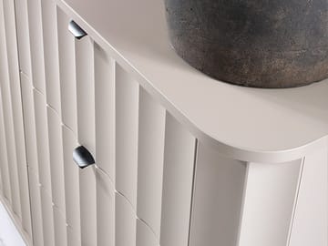 Joriel Skjenk 111 cm - Beige|svart - Oppbevaring - Oppbevaringsmøbler - Kommode