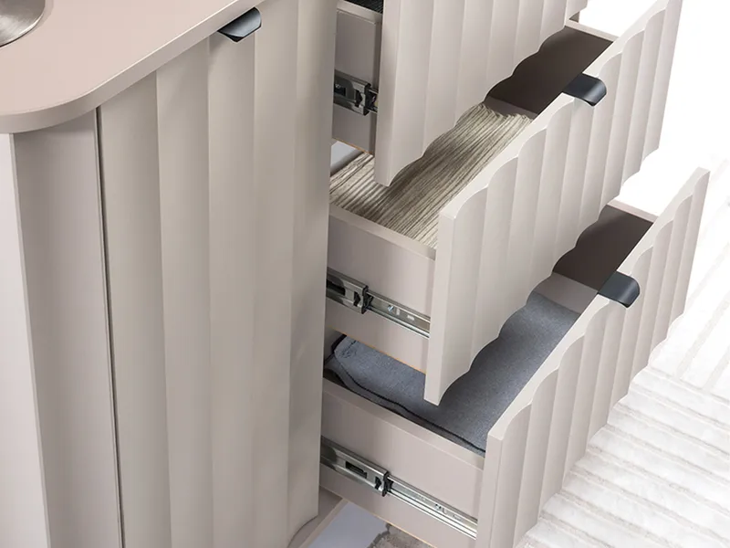 Joriel Skjenk 138 cm - Beige - Oppbevaring - Oppbevaringsmøbler - Sideboard & skjenk