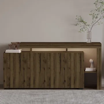 Jurukovo Konsollbord 170 cm - Antique Walnut - Oppbevaring - Oppbevaringsmøbler - Sideboard & skjenk