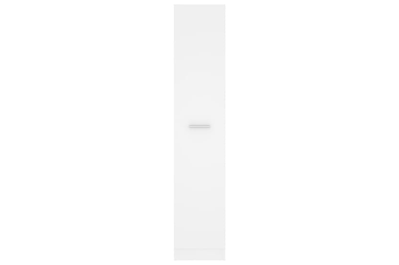 Apotekskap hvit 30x42,5x150 cm sponplater - Hvit - Kjøpmannsdisk