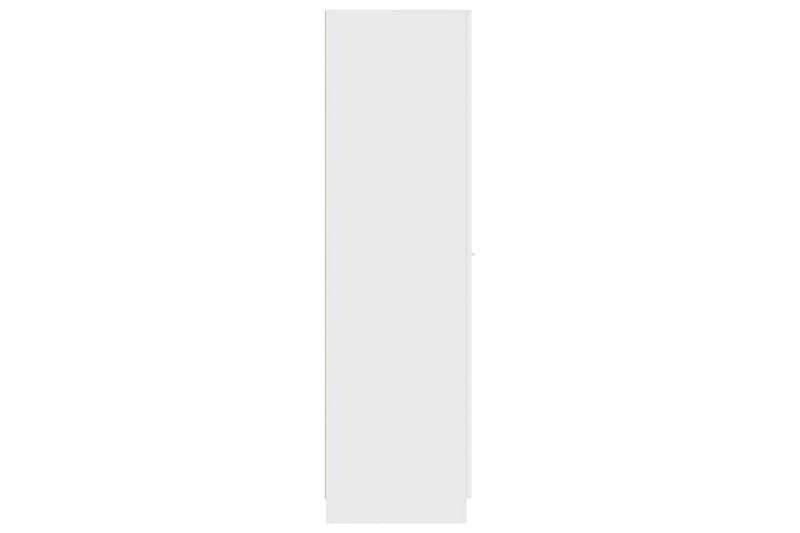 Apotekskap hvit 30x42,5x150 cm sponplater - Hvit - Kjøpmannsdisk