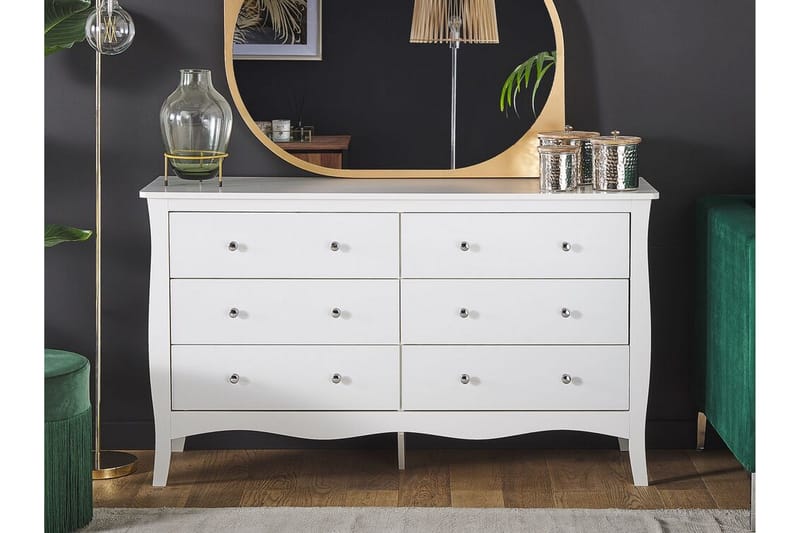 Winchester Kommode 130 cm - Hvit - Oppbevaring - Oppbevaringsmøbler - Kommode