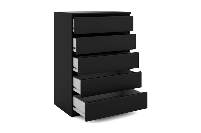 Øvrige kommoder Tvilum Naia Kommode med 5 skuffer Svart - Oppbevaring - Oppbevaringsmøbler - Kommode