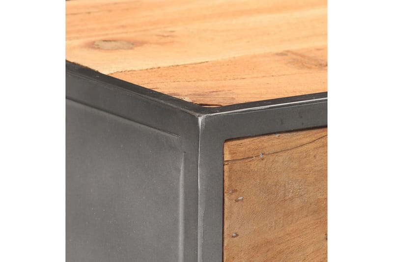 Kommode 45x30x100 cm gjenvunnet heltre - Entrekommode - Kommode - Entreoppbevaring