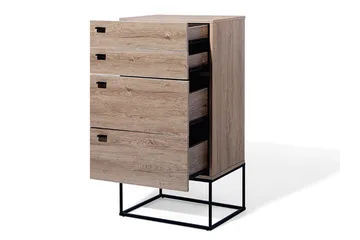 Acra Kommode 41 | 55 cm - Tre / Natur - Oppbevaring - Oppbevaringsmøbler - Kommode