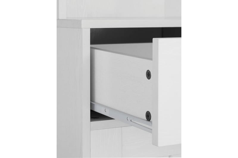 Adelynn Kommode m. Overskap - Hvit - Oppbevaring - Oppbevaringsmøbler - Kommode