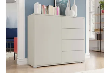 Agawal Kommode 100 cm - Beige - Oppbevaring - Oppbevaringsmøbler - Kommode